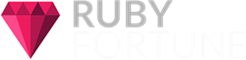 โลโก้ Ruby Fortune เพื่อระบุแบรนด์
